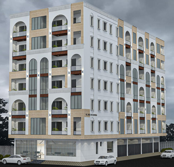 HC Homz Sapphire Enclave Elevation